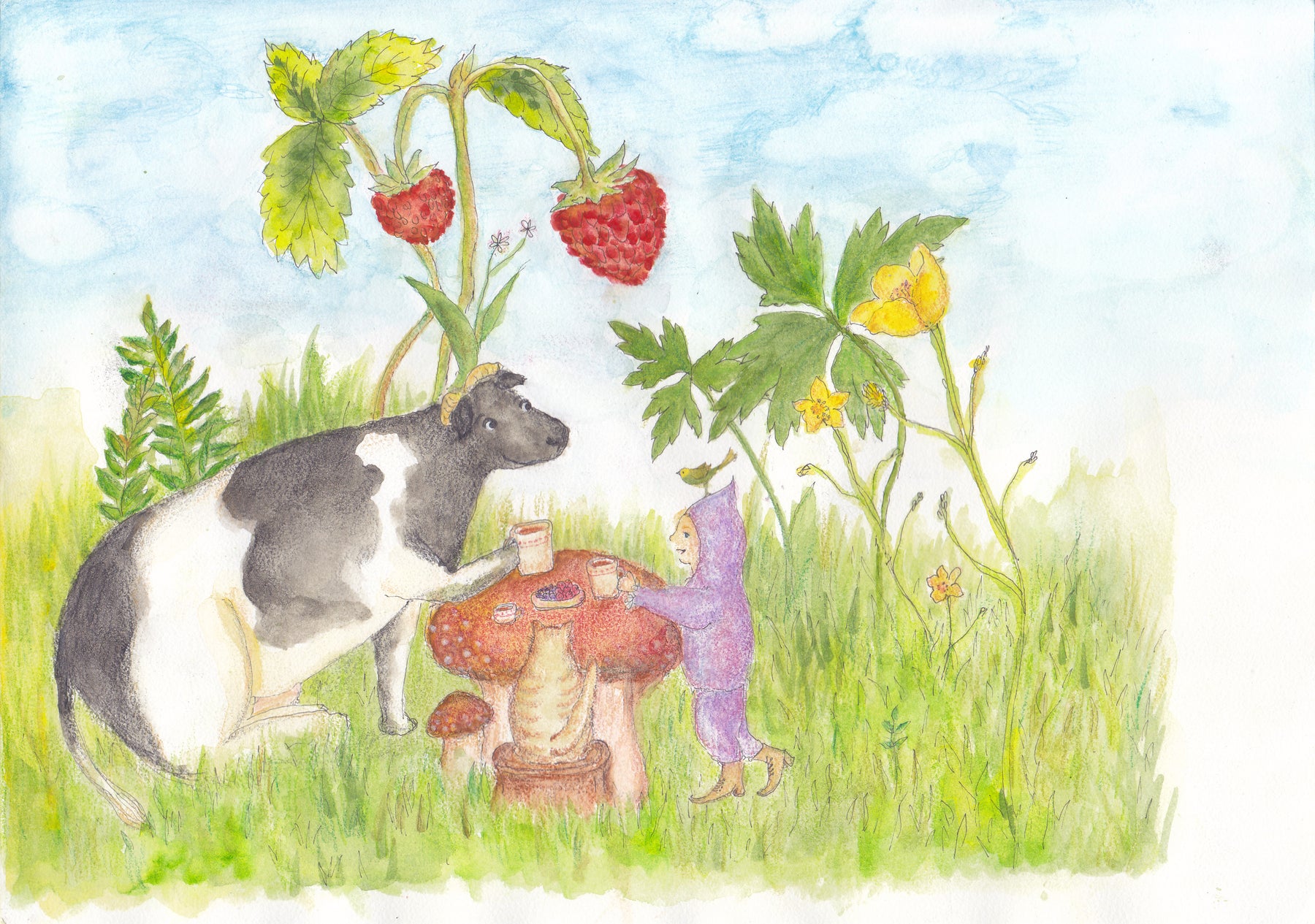 Lithuanian summer tea party