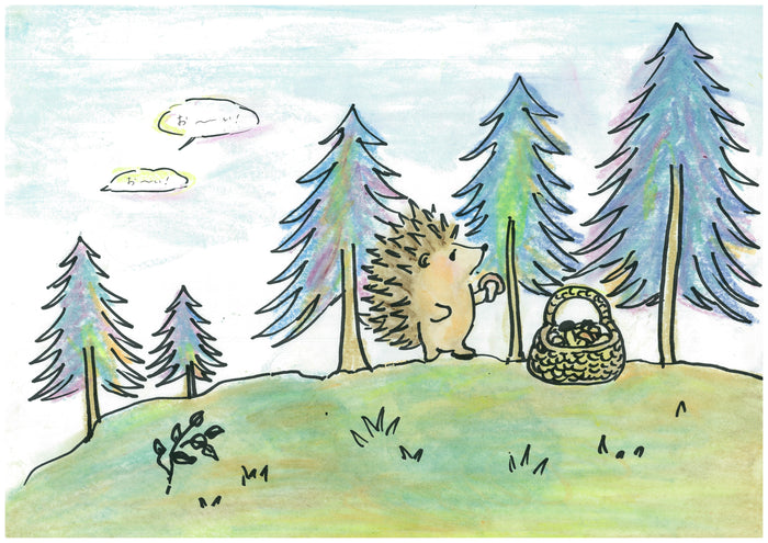 hedgehog story ハリネズミのおはなし