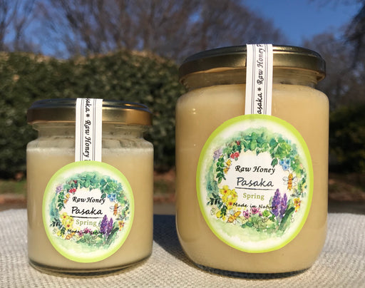 生はちみつ Raw Honey Pasaka 自然保護地区で採取された、天然、非加熱だから酵素ビタミンミネラルがたっぷり