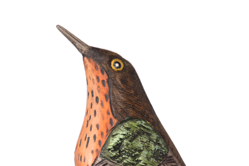 ルータ【1点もの】幸せを呼ぶ小鳥シリーズ　Happy Wooden Birds
