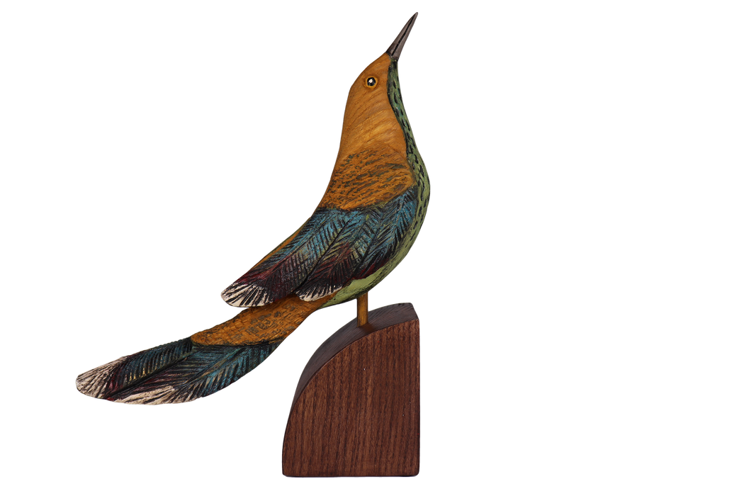 メイレ【1点もの】幸せを呼ぶ小鳥シリーズ　Happy Wooden Birds