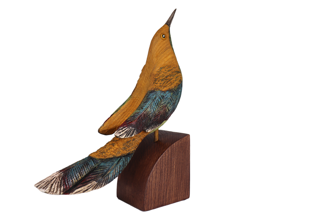 メイレ【1点もの】幸せを呼ぶ小鳥シリーズ　Happy Wooden Birds