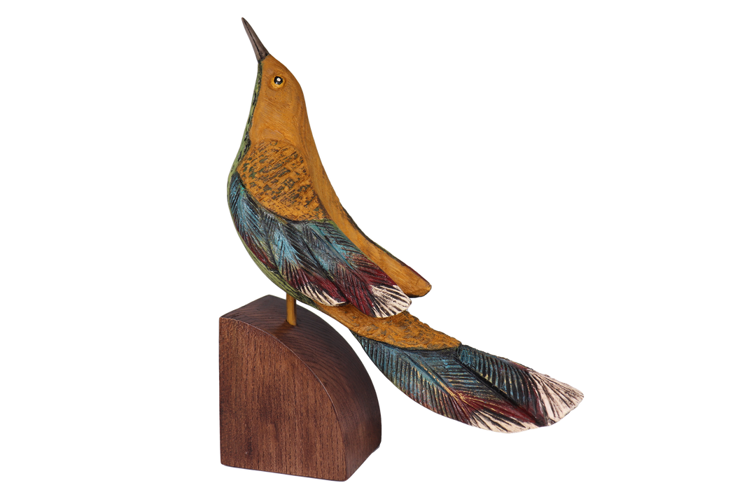 メイレ【1点もの】幸せを呼ぶ小鳥シリーズ　Happy Wooden Birds