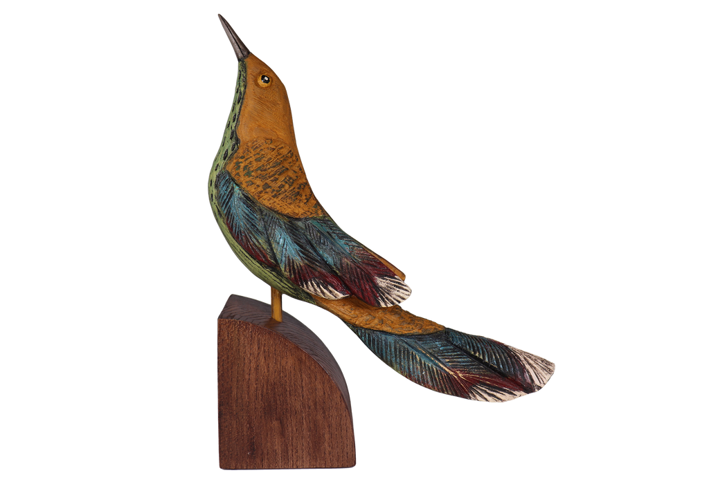 メイレ【1点もの】幸せを呼ぶ小鳥シリーズ　Happy Wooden Birds