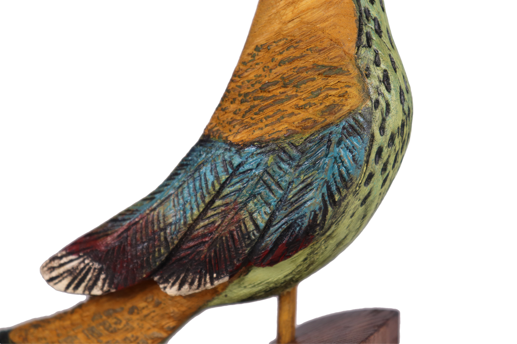 メイレ【1点もの】幸せを呼ぶ小鳥シリーズ　Happy Wooden Birds