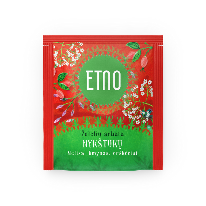 ETNO 130年間の伝統が続く老舗ハーブティー◆ 1,5ｇ×22ティーバッグ■無添加・無香料・ノンカフェイン・天然のお茶 (エルフィン)