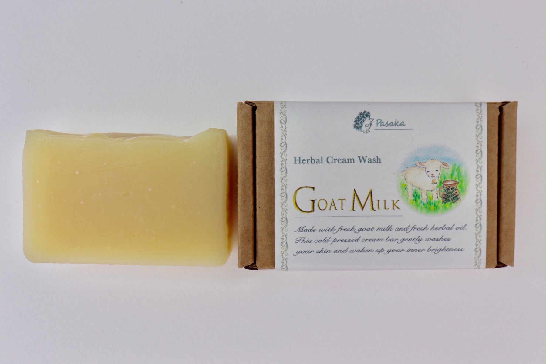 パサカ ハーバル クリーム ウォッシュ ゴートミルク / Pasaka Heabal Cream Wash Goat Milk（重量 約100g )